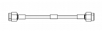 Кабельная сборка NKT PRO SM86FEP/11SMA0215/11SMA0215/XXXmm/TFD/IS