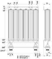 Полосовой фильтр Amphenol Procom BPF 70/6 N..