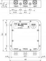 Комбайнер Amphenol Procom PRO-ISO-PHY-420/425-S2-Nf