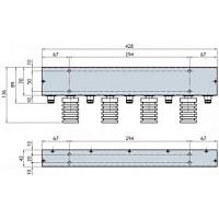 Комбайнер Amphenol Procom PRO-PHY450-4-TETRA-35W