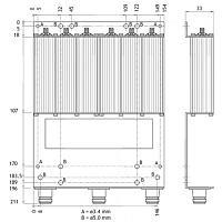 Дуплексный фильтр Amphenol Procom DPF 2/6 L-8/10 N