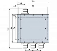 Триплексный фильтр Amphenol Procom PRO-TRI 60/80-100/120-N