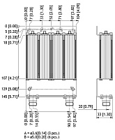 Полосовой фильтр Amphenol Procom BPF 2/6-1.5 N