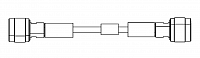 Кабельная сборка NKT PRO EF400/11N035/11N035/XXXmm/TFD/IS