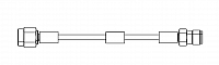 Кабельная сборка NKT PRO MF8604/11SMA0215/21SMA0215/XXXmm/TFD/IS