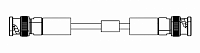 Кабельная сборка NKT PRO RG316U/11BNC021/11BNC021/XXXmm/TFD/IS