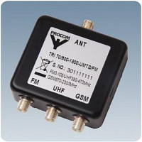 Триплексный фильтр Amphenol Procom TRI 70/900/1800/UMTS/FM-SMA-M