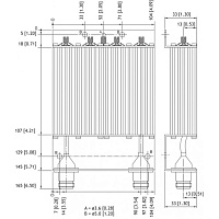Полосовой фильтр Amphenol Procom BPF 4/4-FM BNC