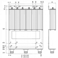 Дуплексный фильтр Amphenol Procom DPF 2/6 H-4/6 N