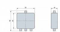 Триплексный фильтр Amphenol Procom TRI 70/900-1800-UMTS/FM-SMA