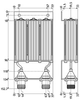 Полосовой фильтр Amphenol Procom BPF 900/3 N