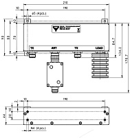 Комбайнер Amphenol Procom PRO-PHY450-2/380-410/SWR
