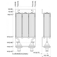 Полосно-режекторный фильтр Amphenol Procom BPBR 2/3 L-4/6 BNC