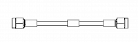 Кабельная сборка NKT PRO SM141FEP/11SMA0315/11SMA0315/XXXmm/TFD/IS