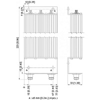 Полосно-режекторный фильтр Amphenol Procom BPBR 70/3-7/9 N