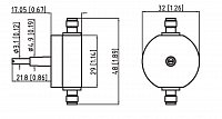 Переход коаксиальный с подстройкой фазы SPECTRUM LS-T108-2121